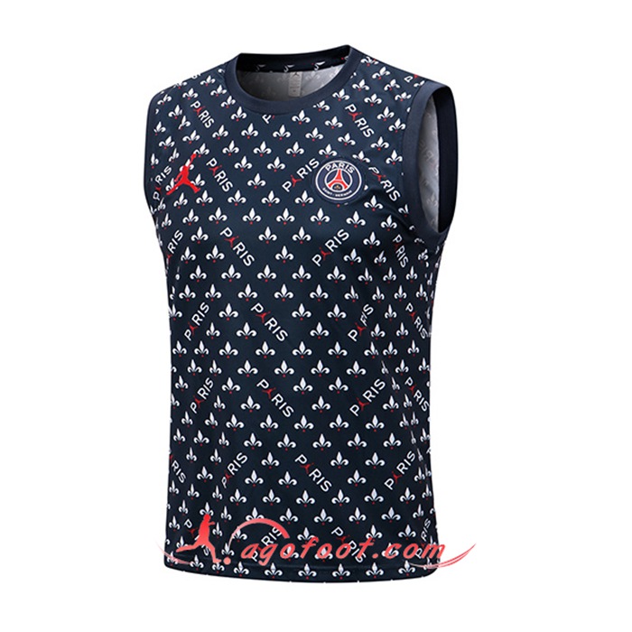 Training Debardeur Jondan PSG Noir/Blanc 2022/2023