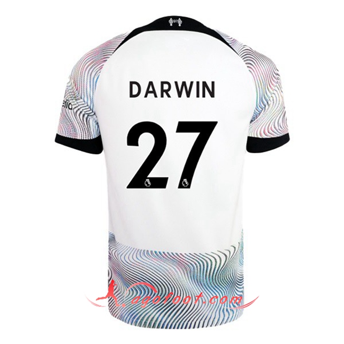 Maillot de Foot Liverpool (DARWIN #27) 2022/2023 Exterieur
