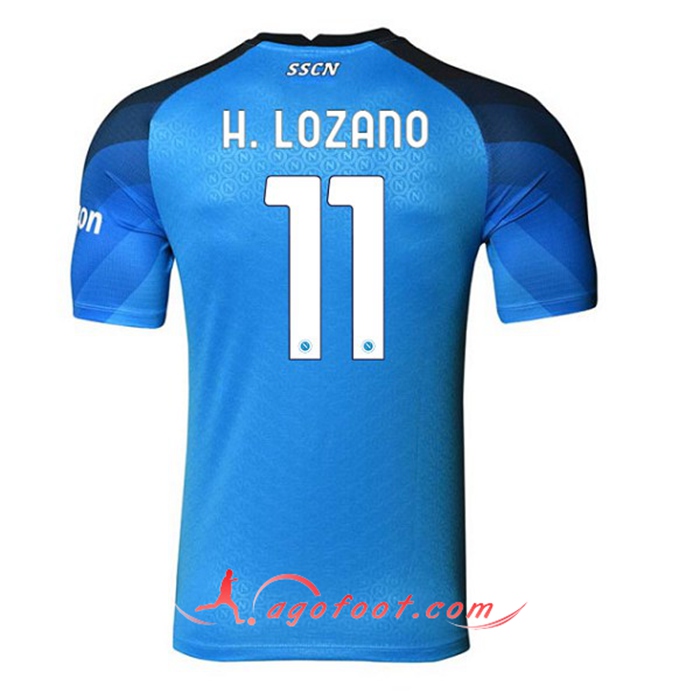 Maillot de Foot SSC Naples (H. LOZANO #11) 2022/2023 Domicile