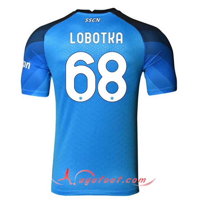 Maillot de Foot SSC Naples (LOBOTKA #68) 2022/2023 Domicile