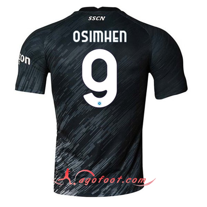 Maillot de Foot SSC Naples (OSIMHEN #9) 2022/2023 Third