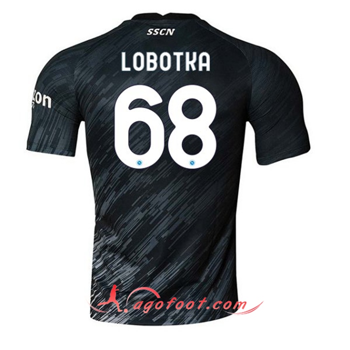 Maillot de Foot SSC Naples (LOBOTKA #68) 2022/2023 Third