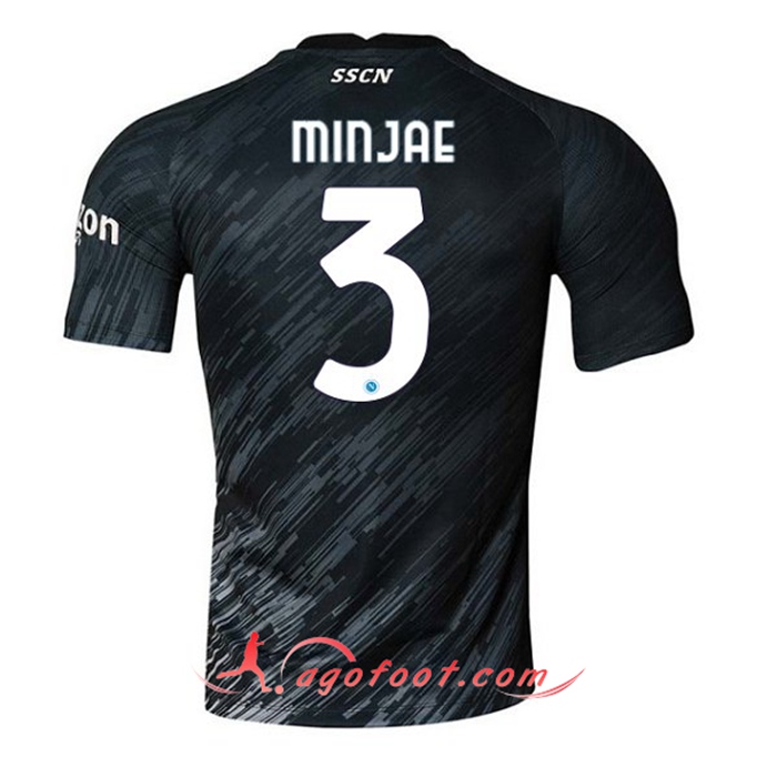 Maillot de Foot SSC Naples (MINJAE #3) 2022/2023 Third