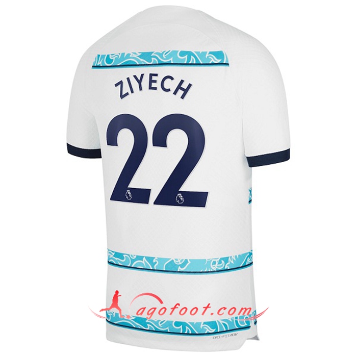 Maillot de Foot Chelsea (ZIYECH #22) 2022/2023 Exterieur