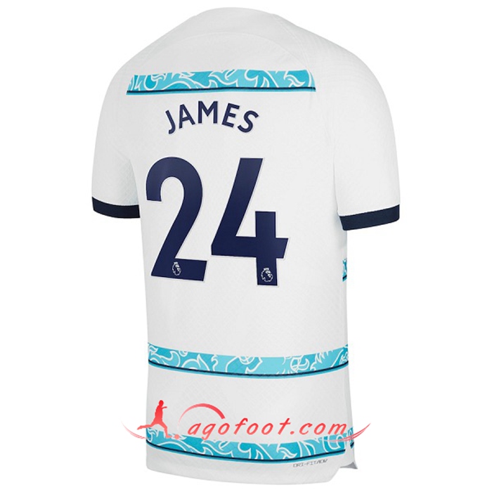 Maillot de Foot Chelsea (JAMES #24) 2022/2023 Exterieur