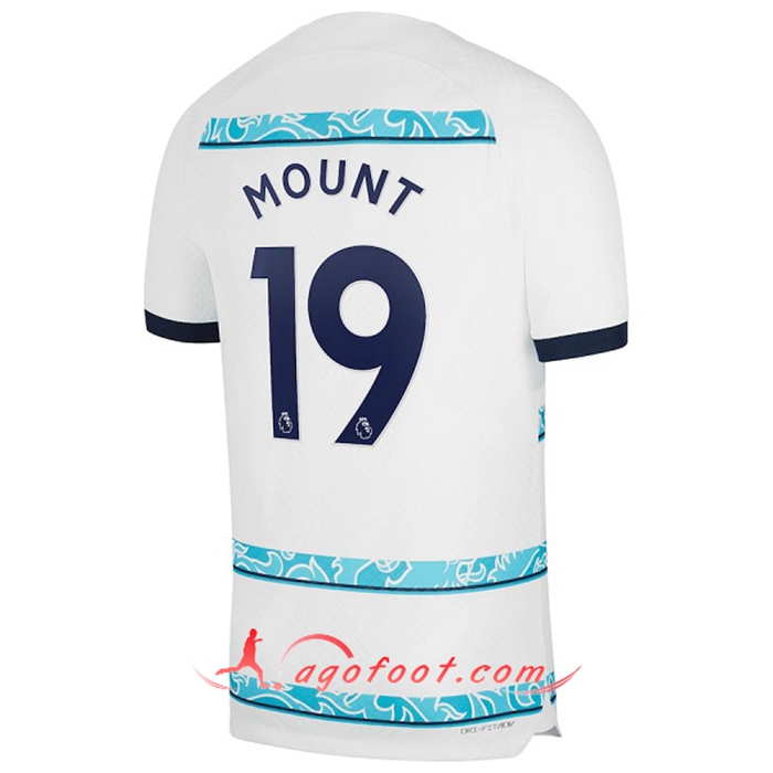 Maillot de Foot Chelsea (MOUNT #19) 2022/2023 Exterieur