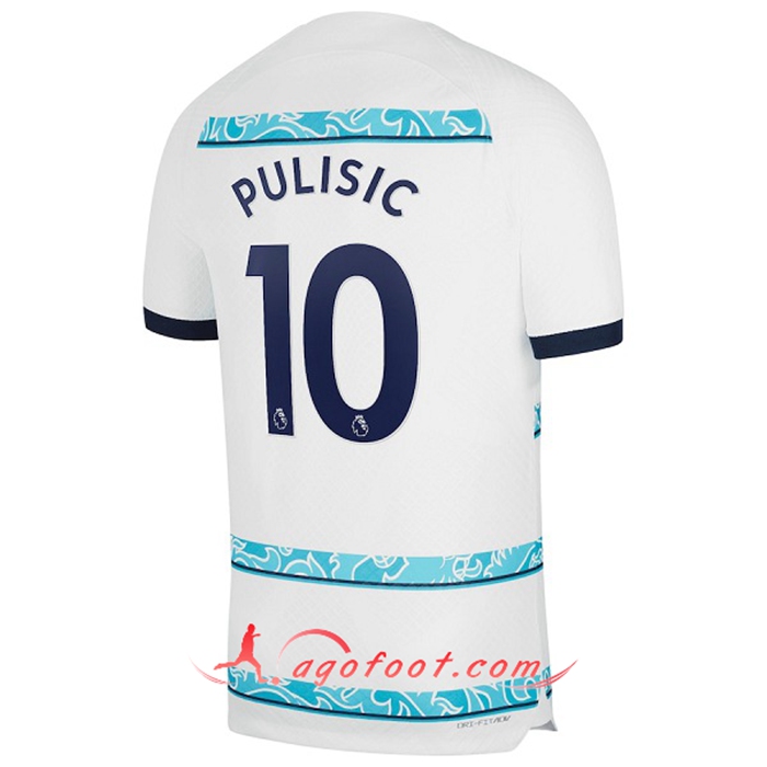 Maillot de Foot Chelsea (PULISIC #10) 2022/2023 Exterieur