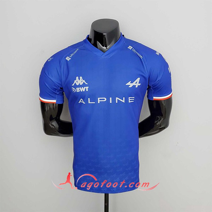 T-Shirt F1 Alpine Racing Team Bleu 2022