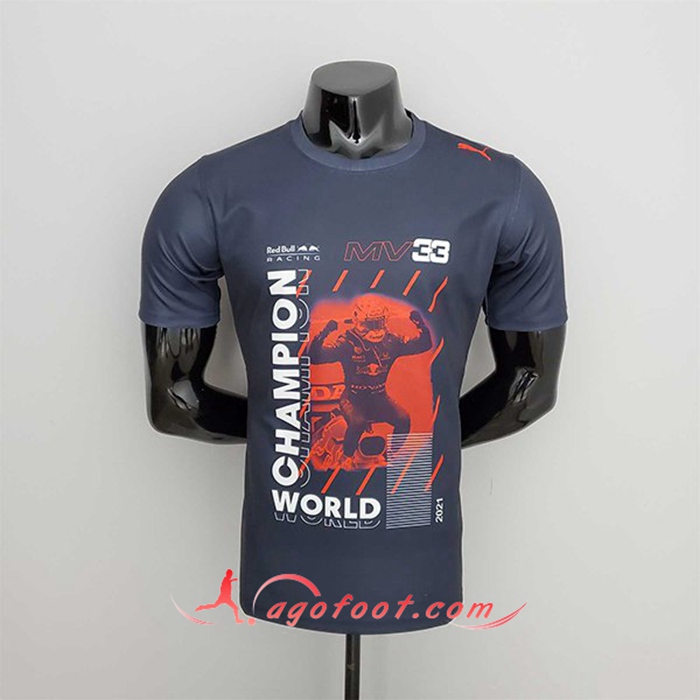 T-Shirt F1 RedBull Racing Team Bleu Foncé 2022