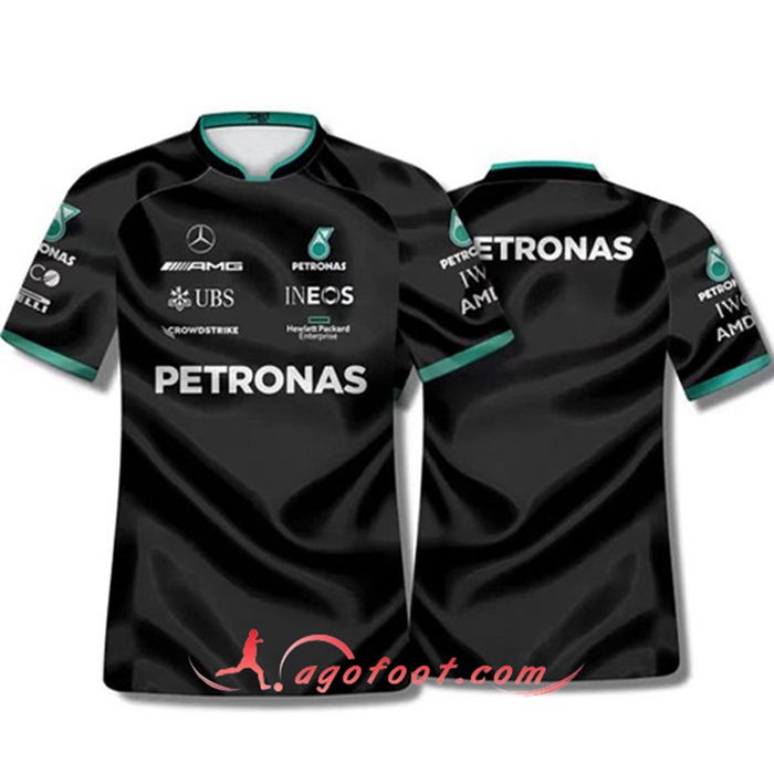 T-Shirt F1 Mercedes Benz Team Noir 2022