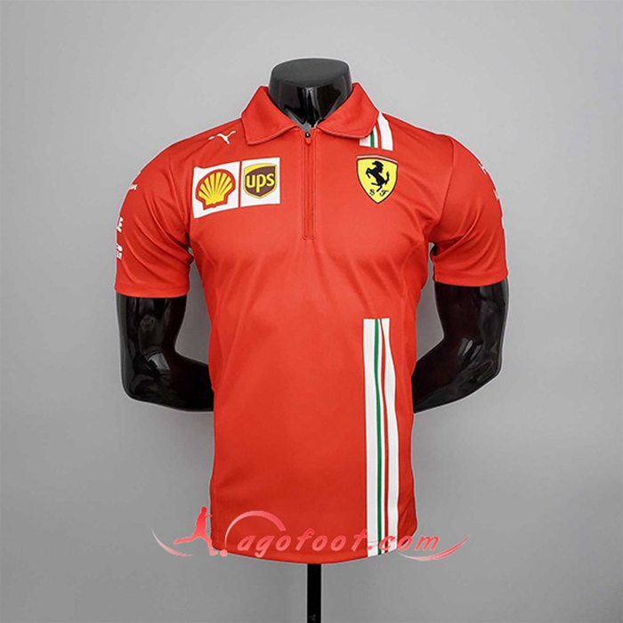Polo F1 Scuderia Ferrari Team Rouge 2022