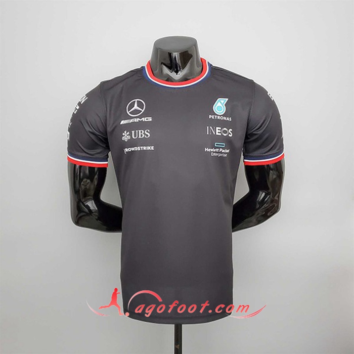 T-Shirt F1 Mercedes Benz Team Noir 2022