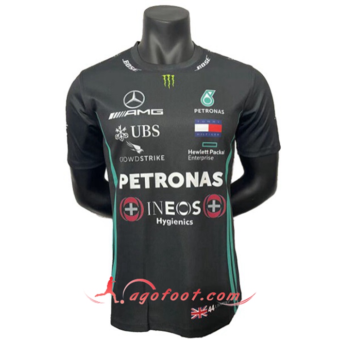 T-Shirt F1 Mercedes Benz Team Noir 2022
