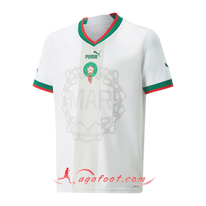 Nouveau Maillot Equipe Foot Maroc Exterieur 2022/2023