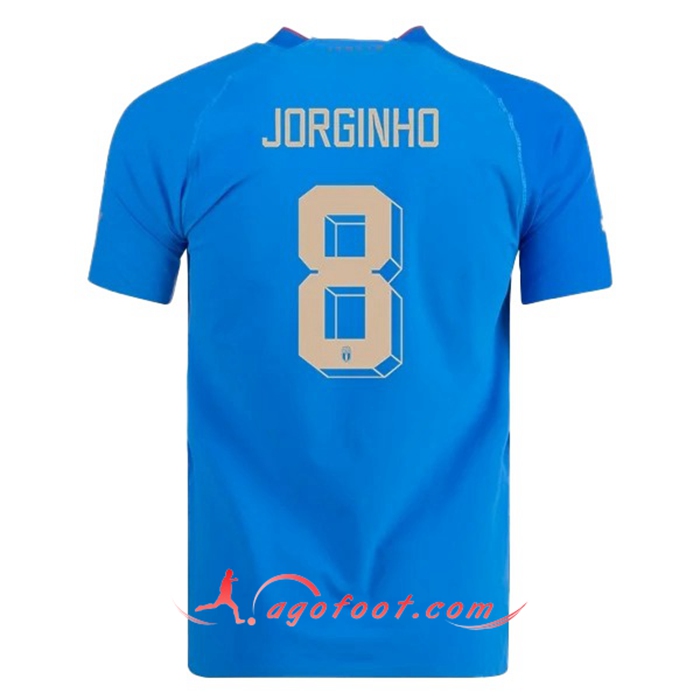 Maillot Equipe Foot Italie (JORGINHO #8) 2022/2023 Domicile