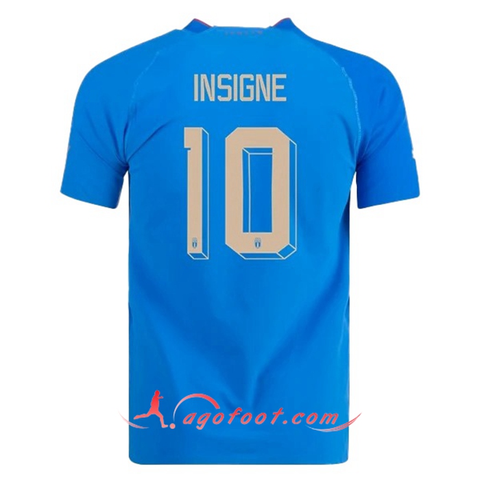 Maillot Equipe Foot Italie (INSIGNE #10) 2022/2023 Domicile