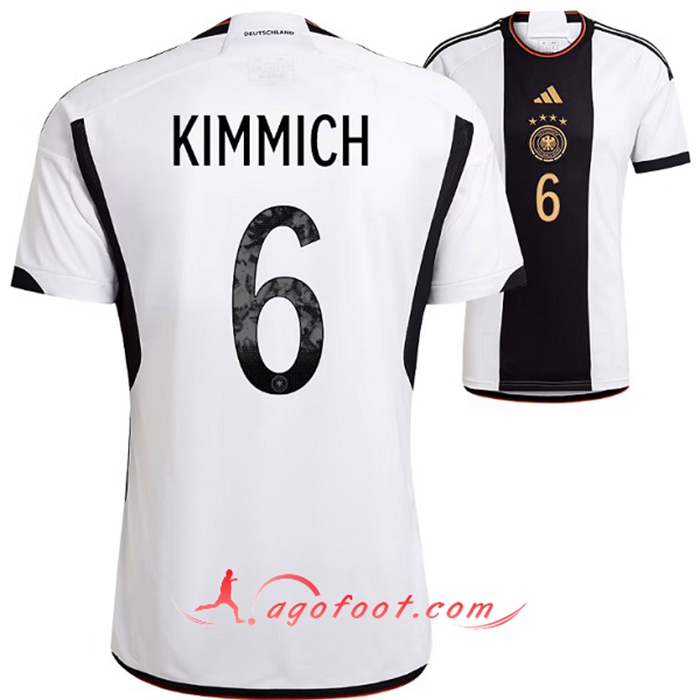 Maillot Equipe Foot Allemagne (KIMMICH #6) 2022/2023 Domicile