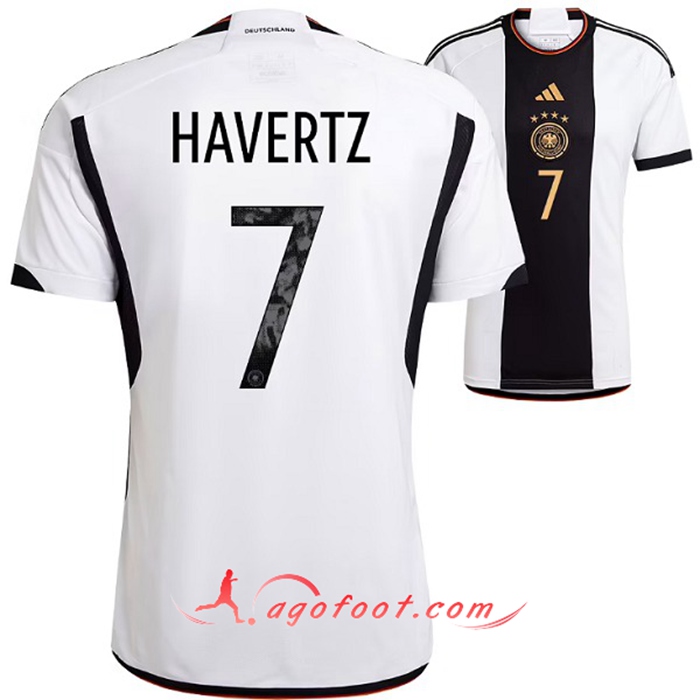 Maillot Equipe Foot Allemagne (HAVERTZ #7) 2022/2023 Domicile