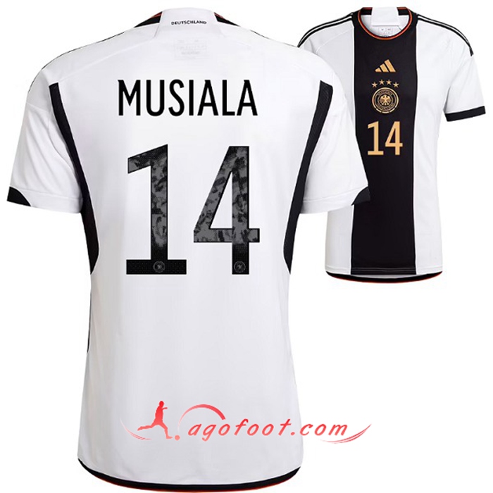 Maillot Equipe Foot Allemagne (MUSIALA #14) 2022/2023 Domicile