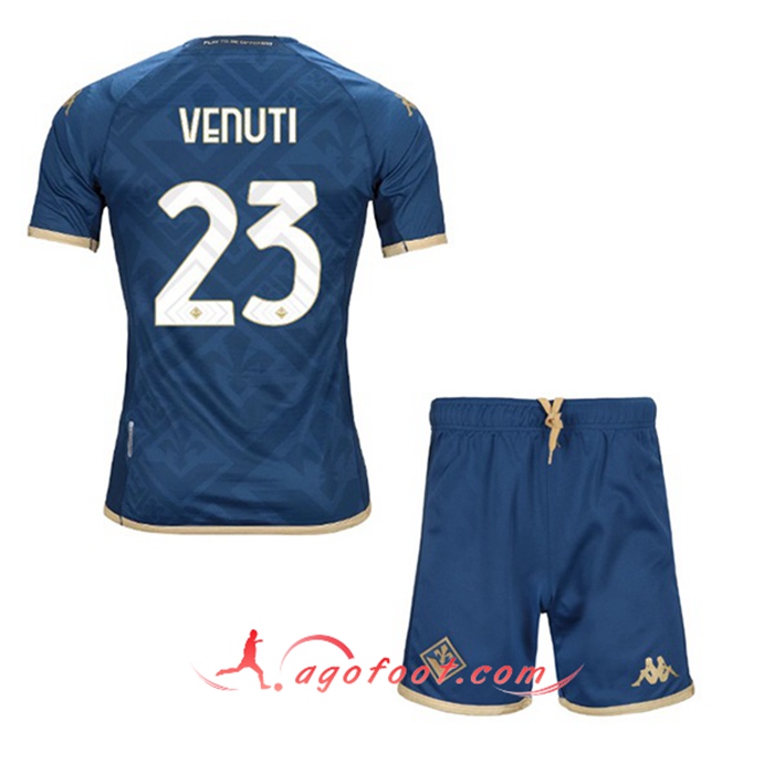 Maillot de Foot ACF Fiorentina (VENUTI #23) Enfants Third 2022/2023