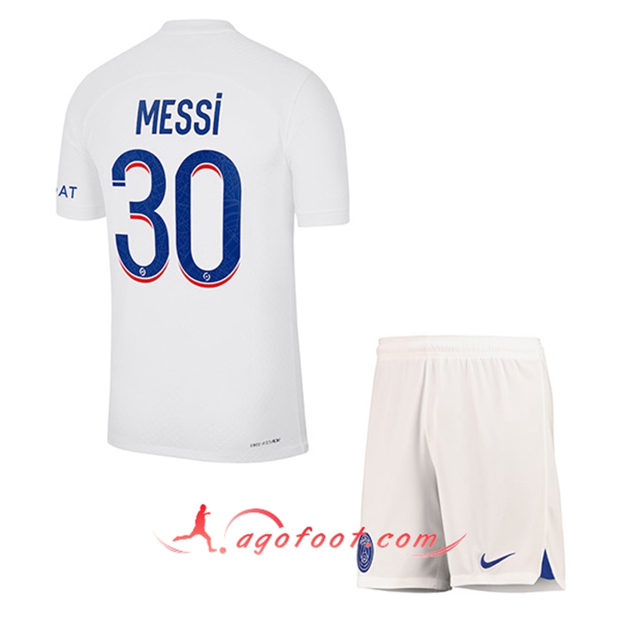 Maillot de Foot PSG (MESSI #30) Enfants Third 2022/2023