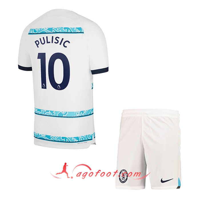 Maillot de Foot Chelsea (PULISIC #10) Enfants Exterieur 2022/2023
