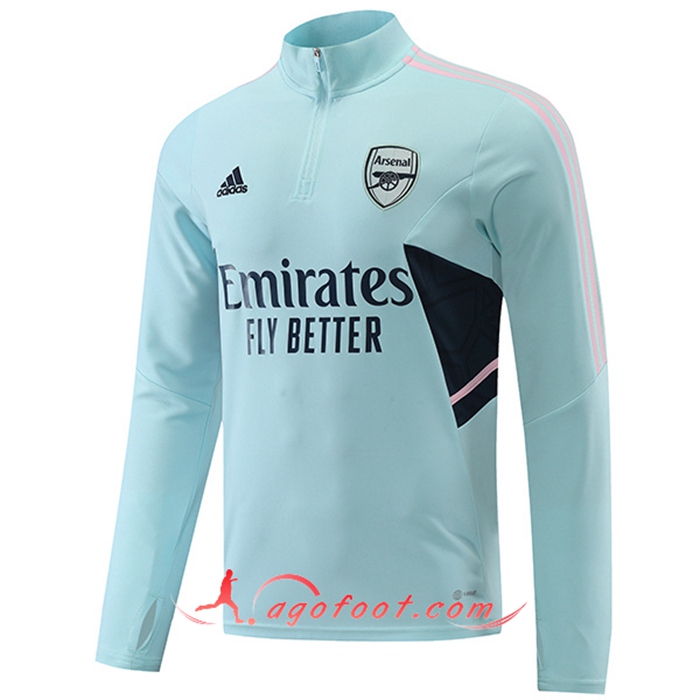 Sweatshirt Training Arsenal Vert Clair 2022/2023
