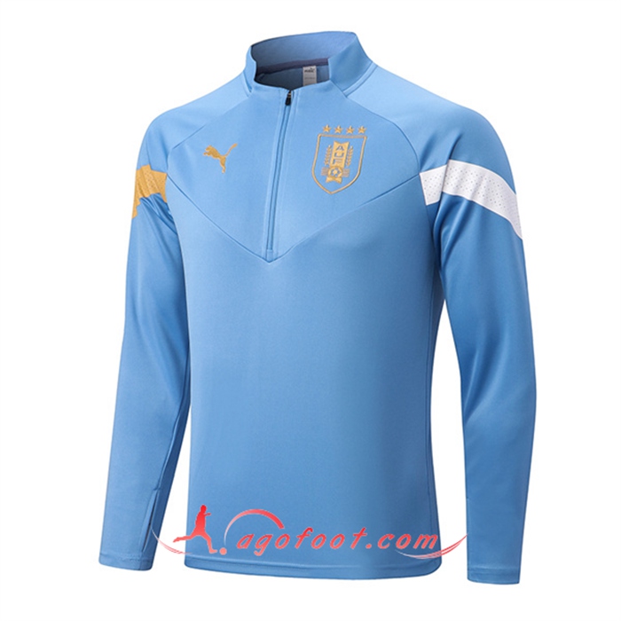 Sweatshirt Training Uruguay Bleu Clair 2022/2023