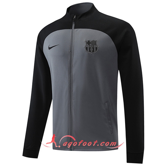 Veste Foot FC Barcelone Noir/Gris 2022/2023