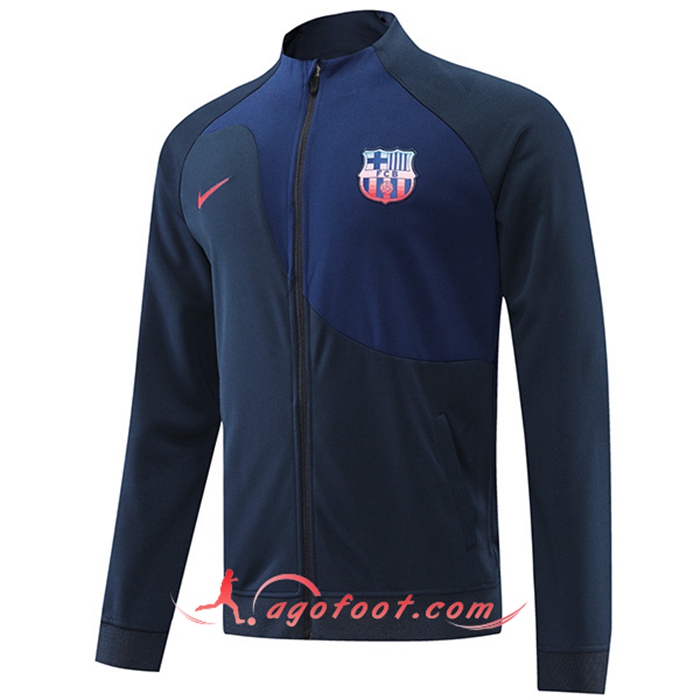 Veste Foot FC Barcelone Bleu Marin 2022/2023