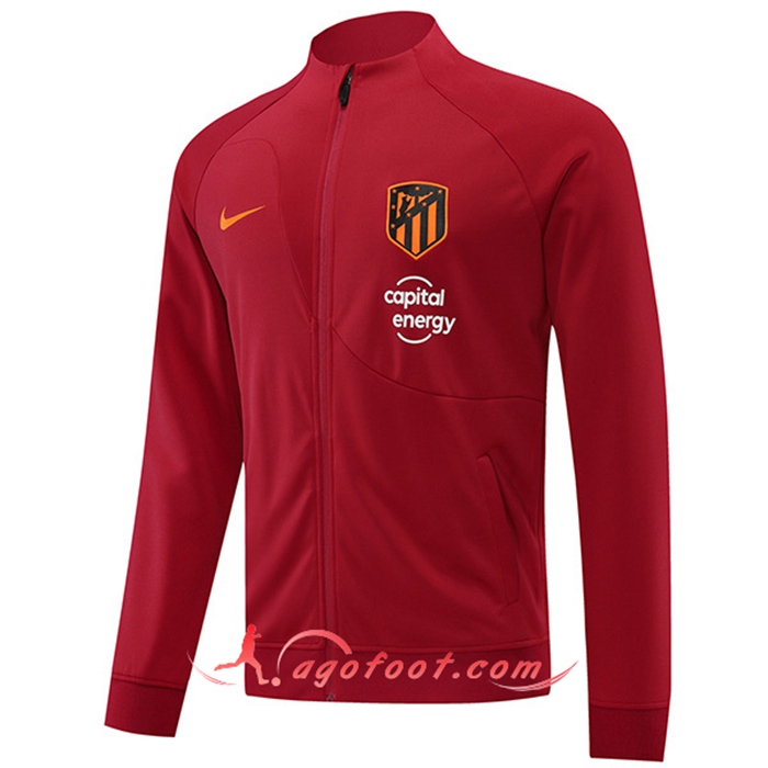 Veste Foot Atletico Madrid Rouge 2022/2023