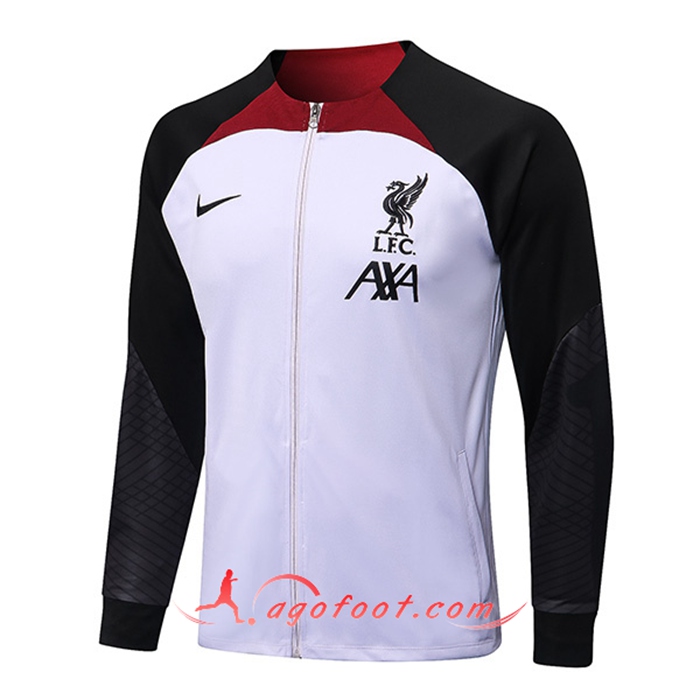 Veste Foot FC Liverpool Noir/Blanc 2022/2023