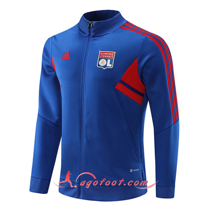 Veste Foot Lyon Bleu 2022/2023