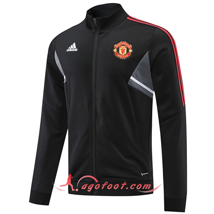 Veste Foot Manchester United Noir 2022/2023