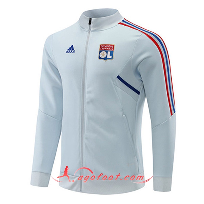 Veste Foot Lyon Gris 2022/2023