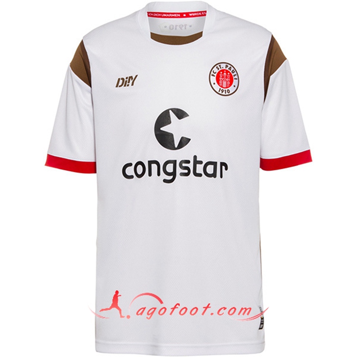 Nouveau Maillot de Foot St Pauli Exterieur 2022/2023