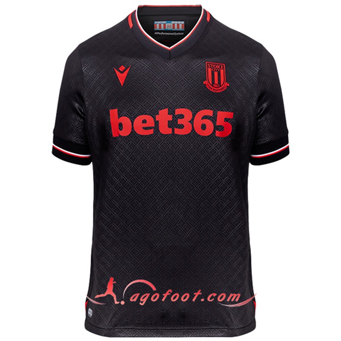 Nouveau Maillot de Foot Stoke City Exterieur 2022/2023