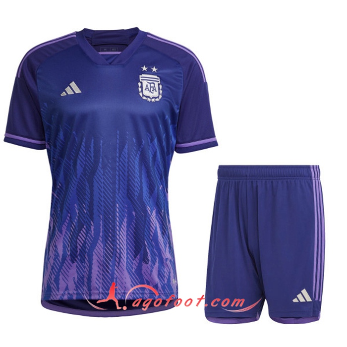 Ensemble Maillot Foot Argentine Exterieur + Short 2022/2023