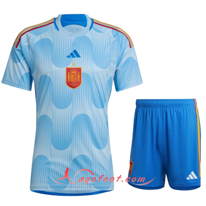 Ensemble Maillot Foot Espagne Exterieur + Short 2022/2023