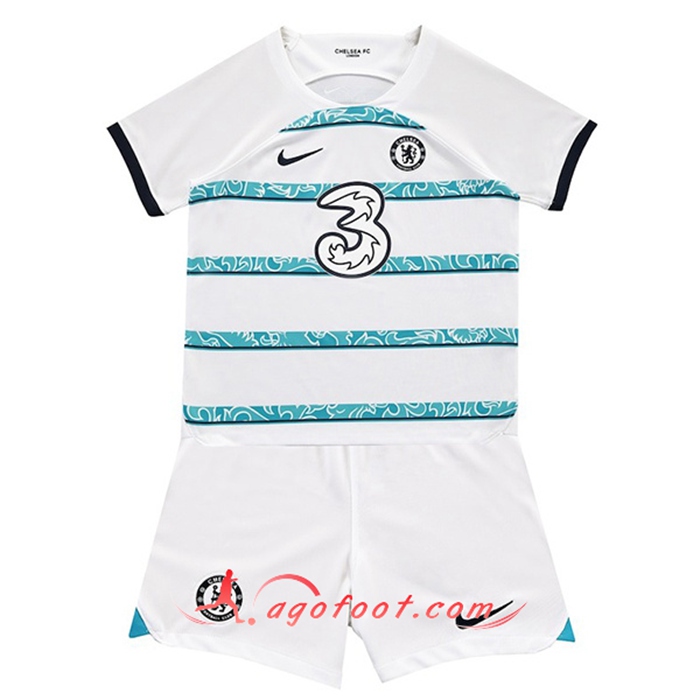 Nouveau Maillot de Foot FC Chelsea Enfant Exterieur 2022/2023