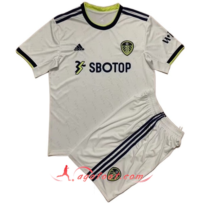 Nouveau Maillot de Foot Leeds United Enfant Domicile 2022/2023
