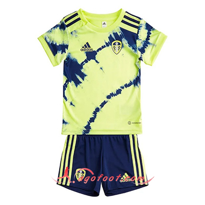Nouveau Maillot de Foot Leeds United Enfant Exterieur 2022/2023