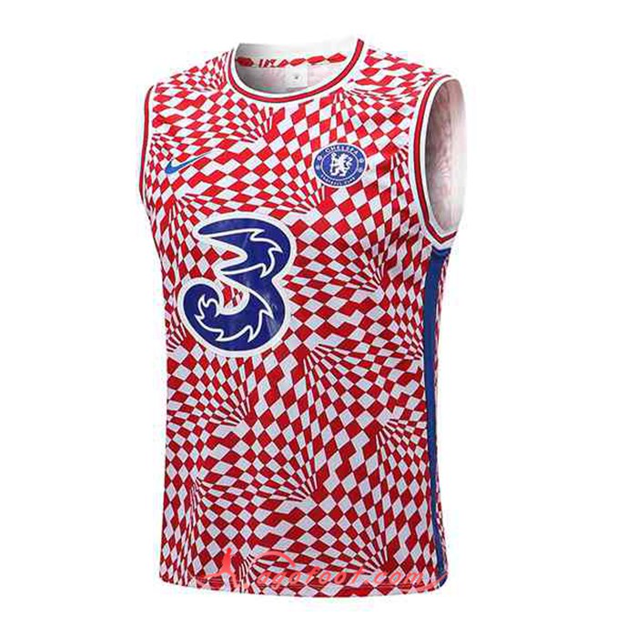 Training Debardeur FC Chelsea Rouge 2022/2023