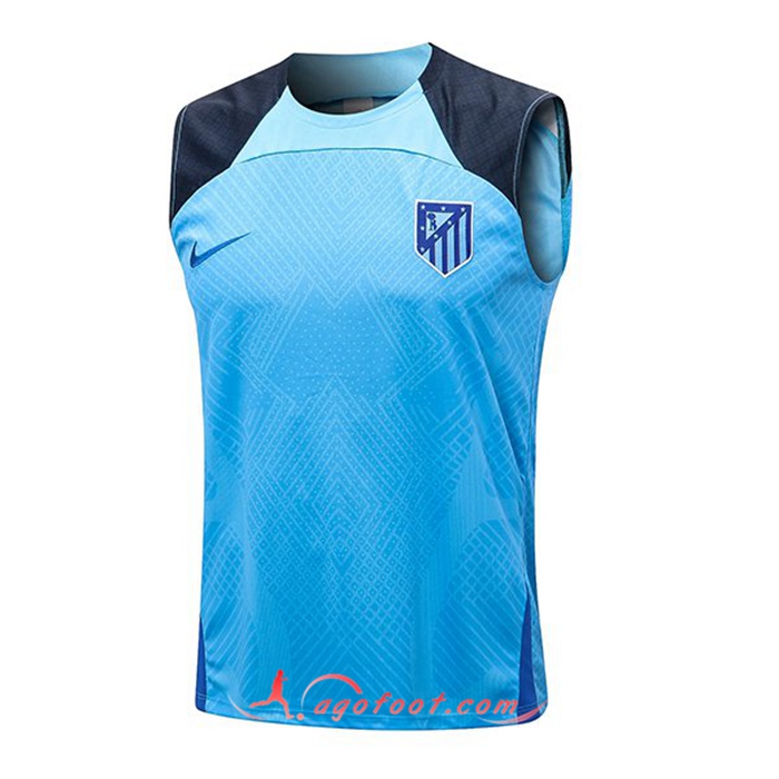 Training Debardeur Atletico Madrid Bleu 2022/2023
