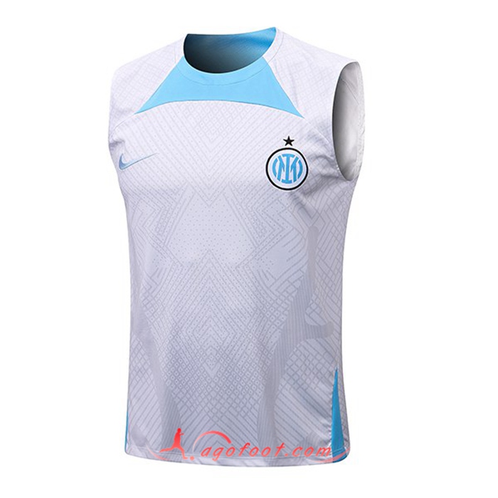 Training Debardeur Inter Milan Blanc 2022/2023