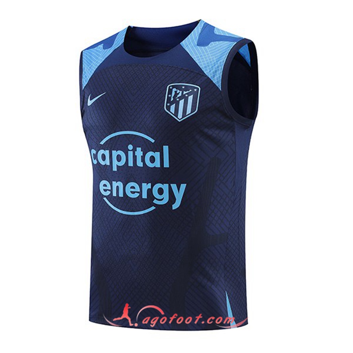 Training Debardeur Atletico Madrid Bleu Marin 2022/2023