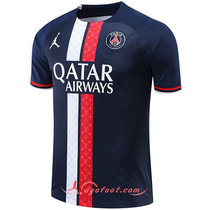 Training T-Shirts Jordan PSG Bleu Marin 2022/2023