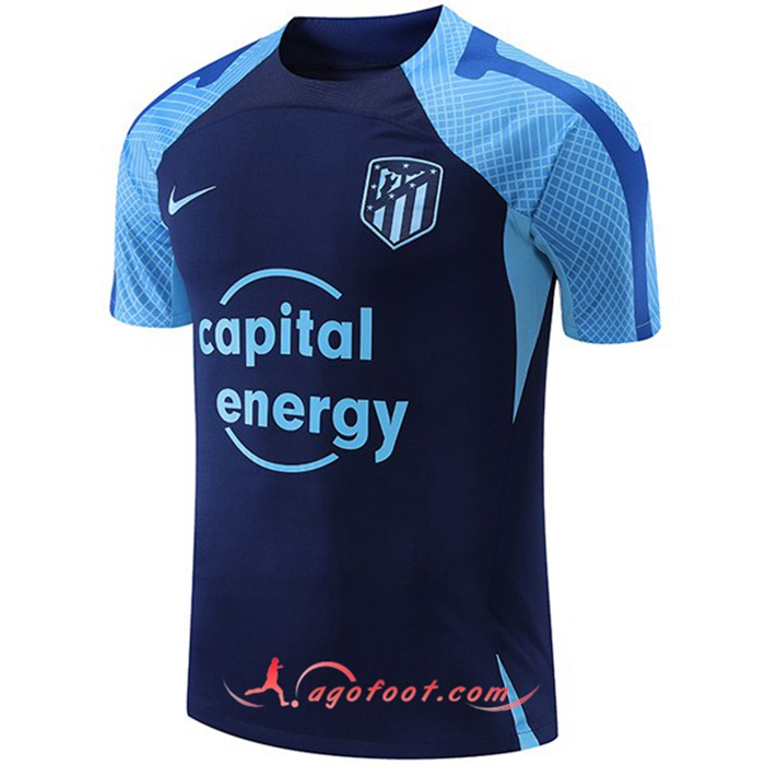 Training T-Shirts Atletico Madrid Bleu Marin 2022/2023