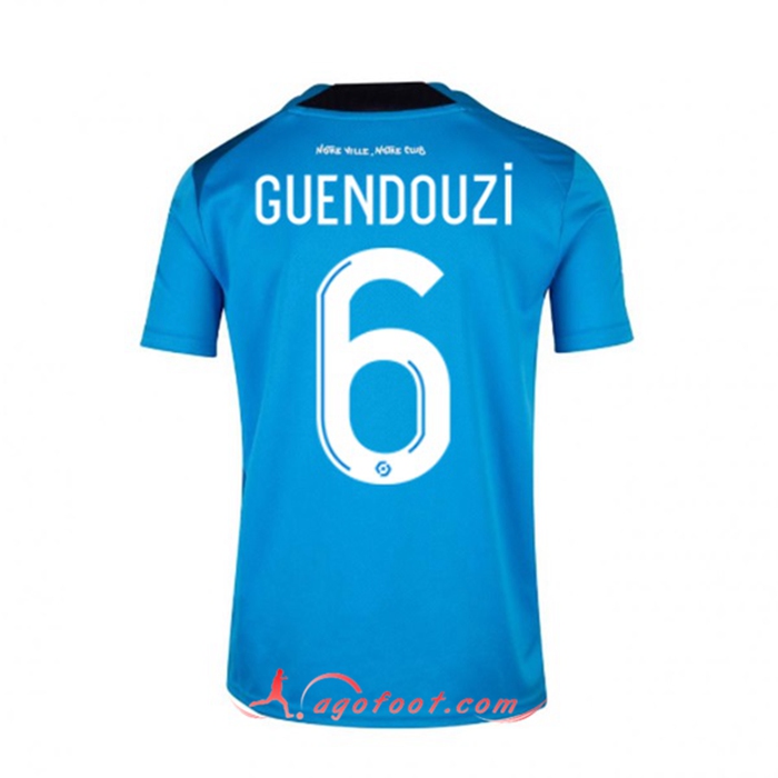 Maillot de Foot Marseille (GUENDOUZI #6) 2022/2023 Third