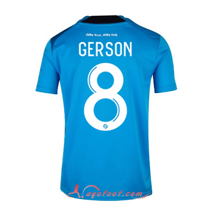 Maillot de Foot Marseille (GERSON #8) 2022/2023 Third